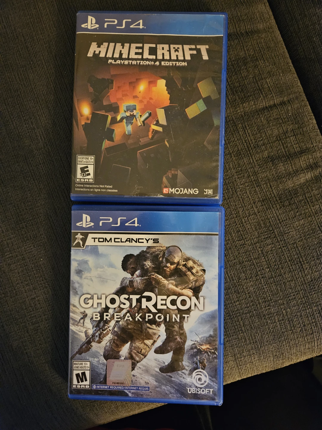 Minecraft PlayStation 4 Edition & Tom Clancy's Ghostrecon