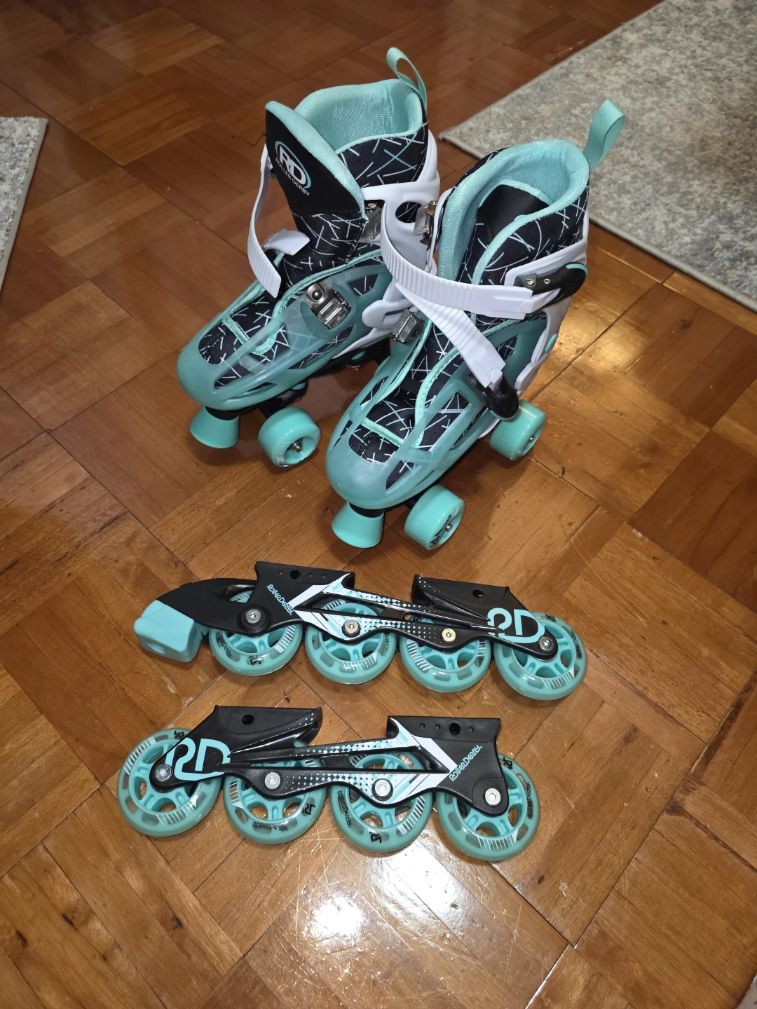 Roller Derby Inline Quad Adjustable Skates - photo 4