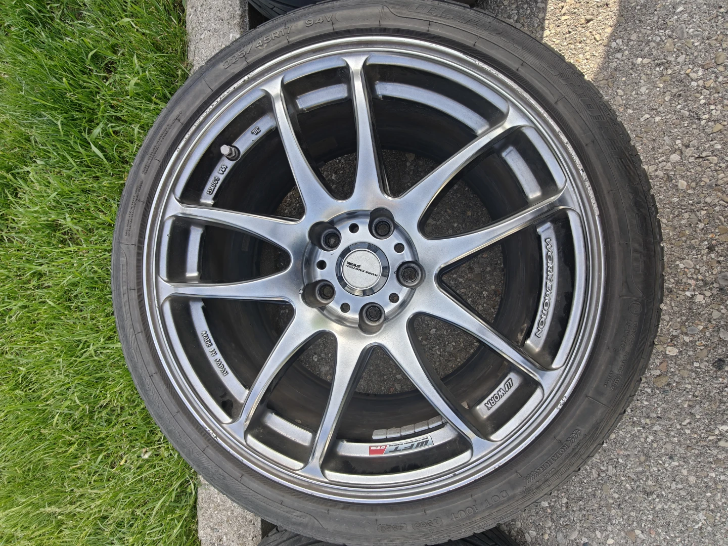 5x114.3 Work Kiwami Wheels - photo 4