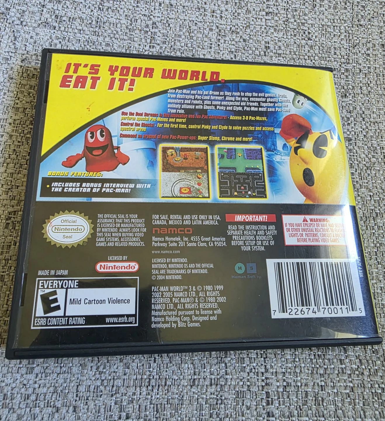 Nintendo DS Pac-Man World 3 Game - photo 5