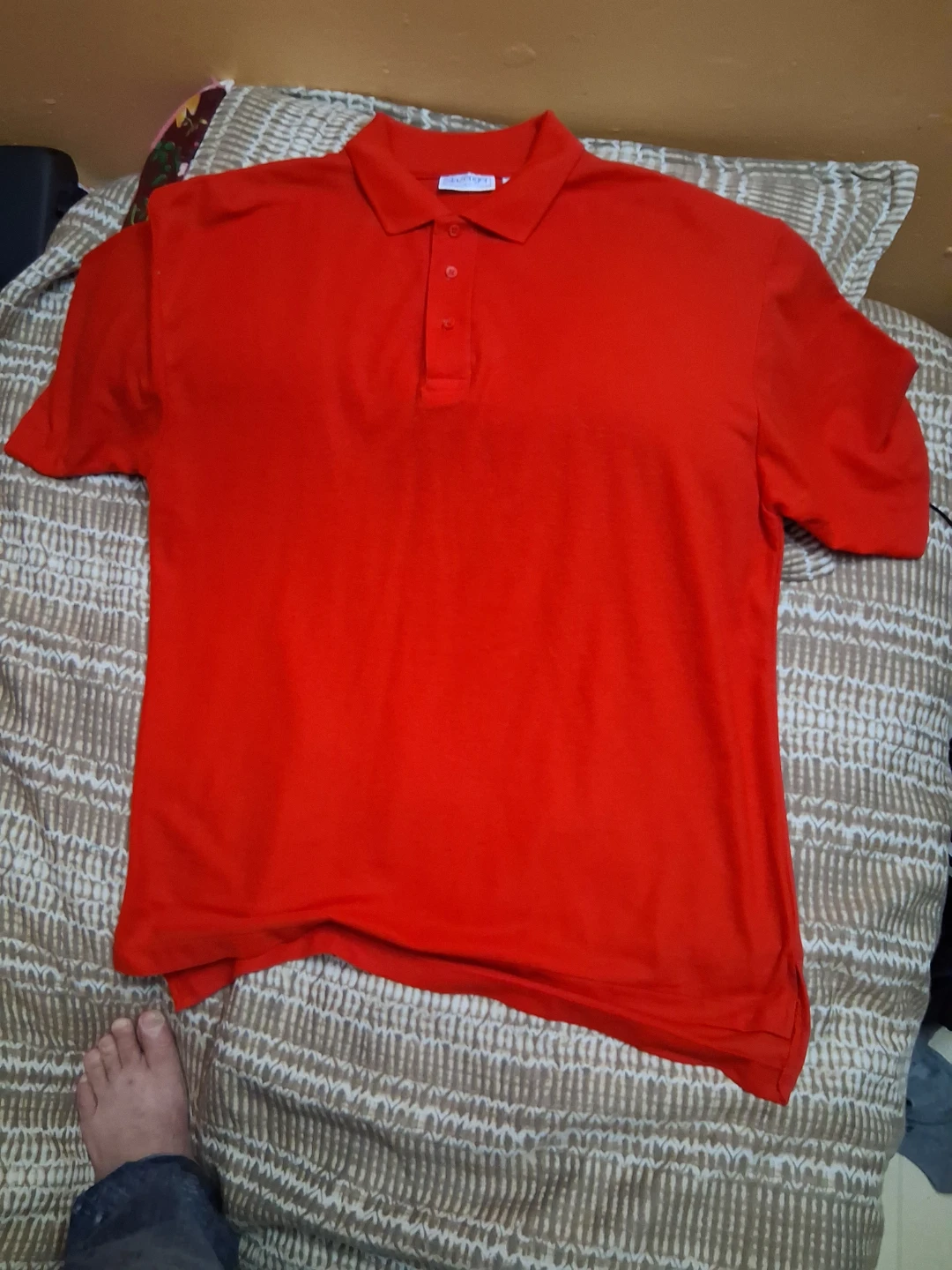 Red Polo Shirt - photo 3
