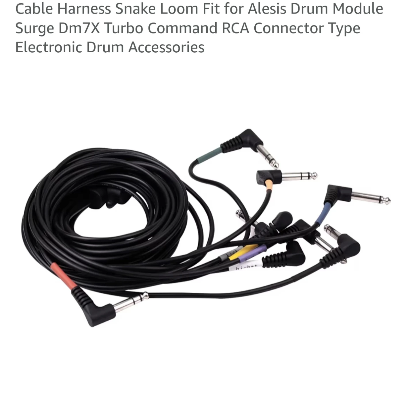 Electric Drum Cables