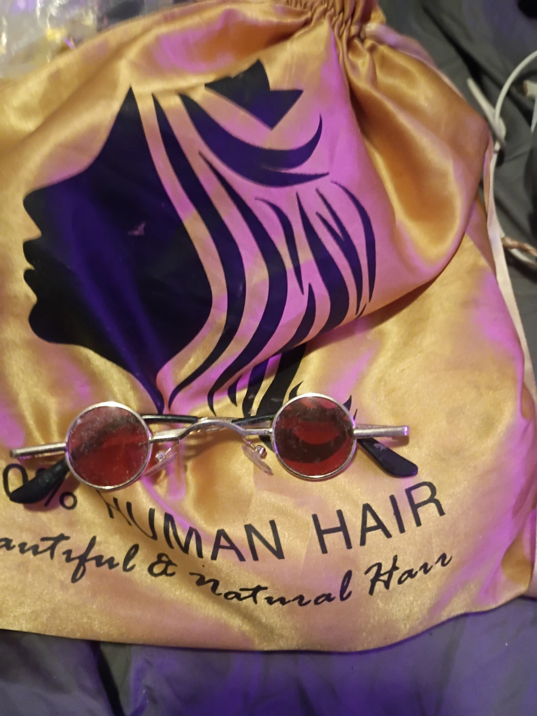 ⚽Round Red Lens Sunglasses