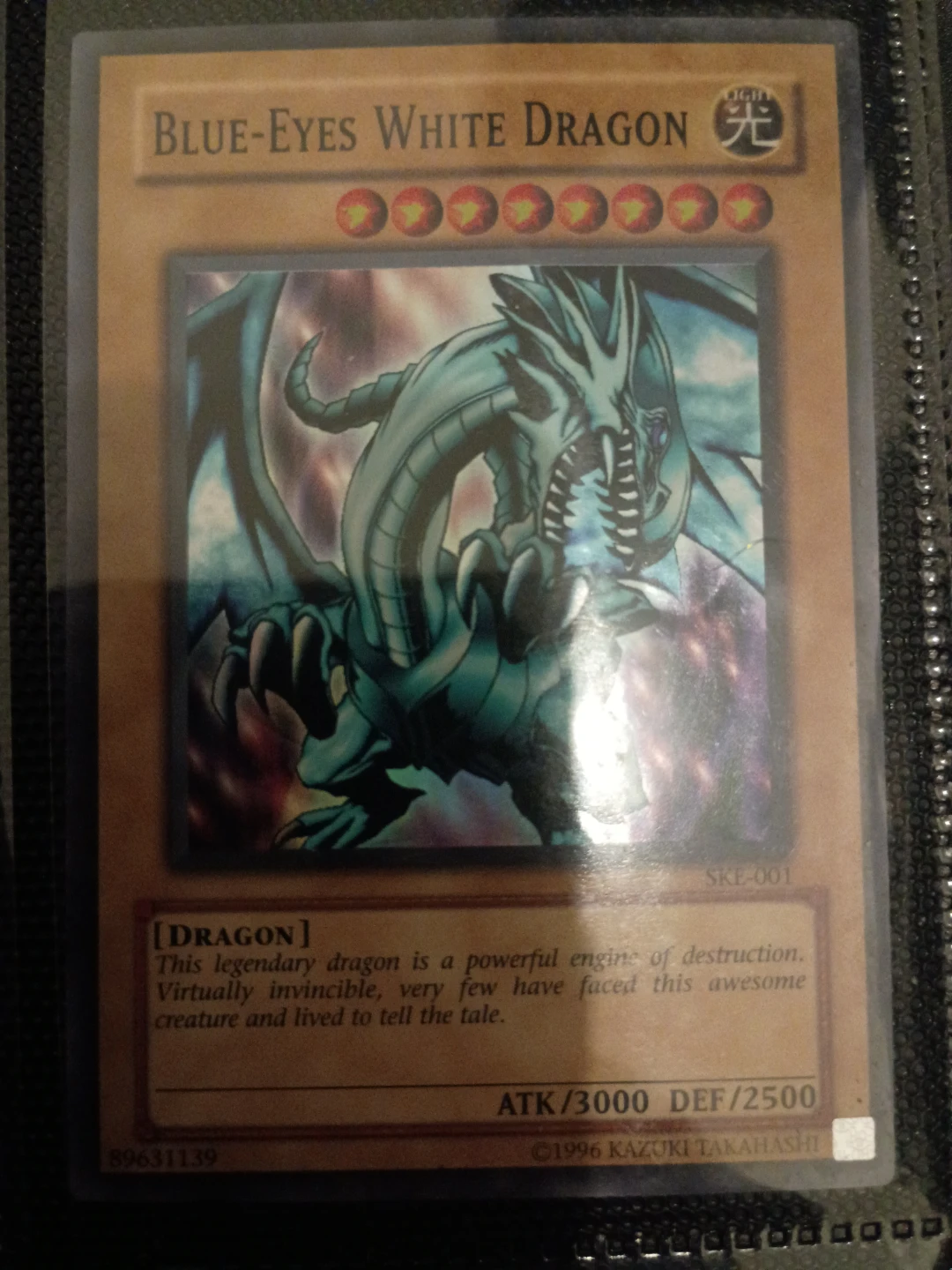 Blue-Eyes White Dragon Yu-Gi-Oh! Card⚽