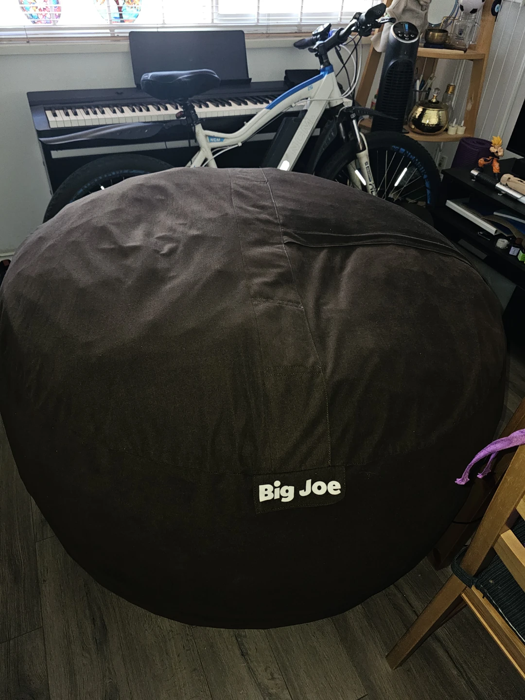Large Foam Bean Bag Chair - photo 2