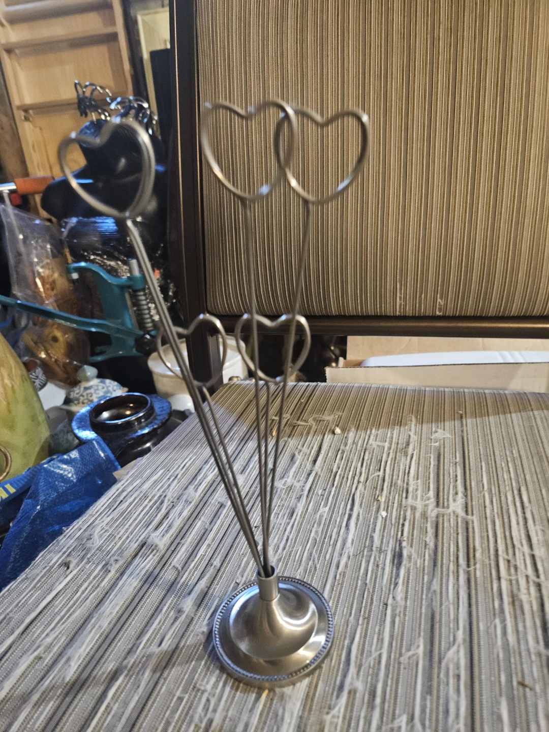 Heart shaped photo or card holder - photo 5