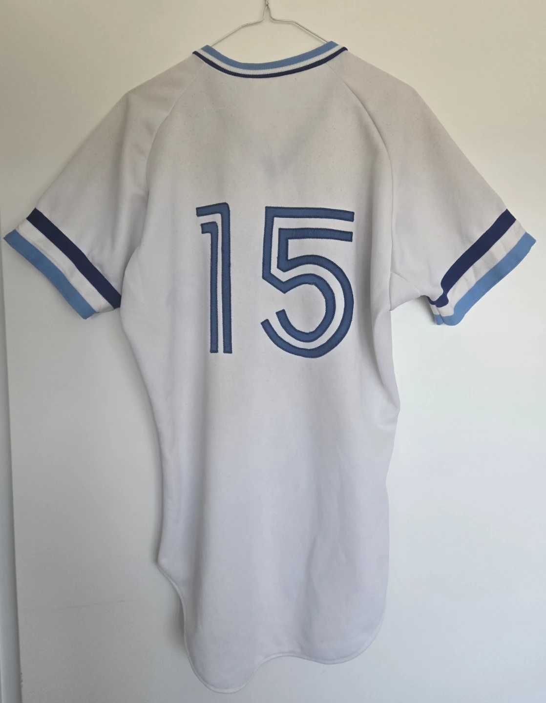 Vintage 1980's Blue Jays No.15 Lloyd Moseby Jersey, Medium - photo 4