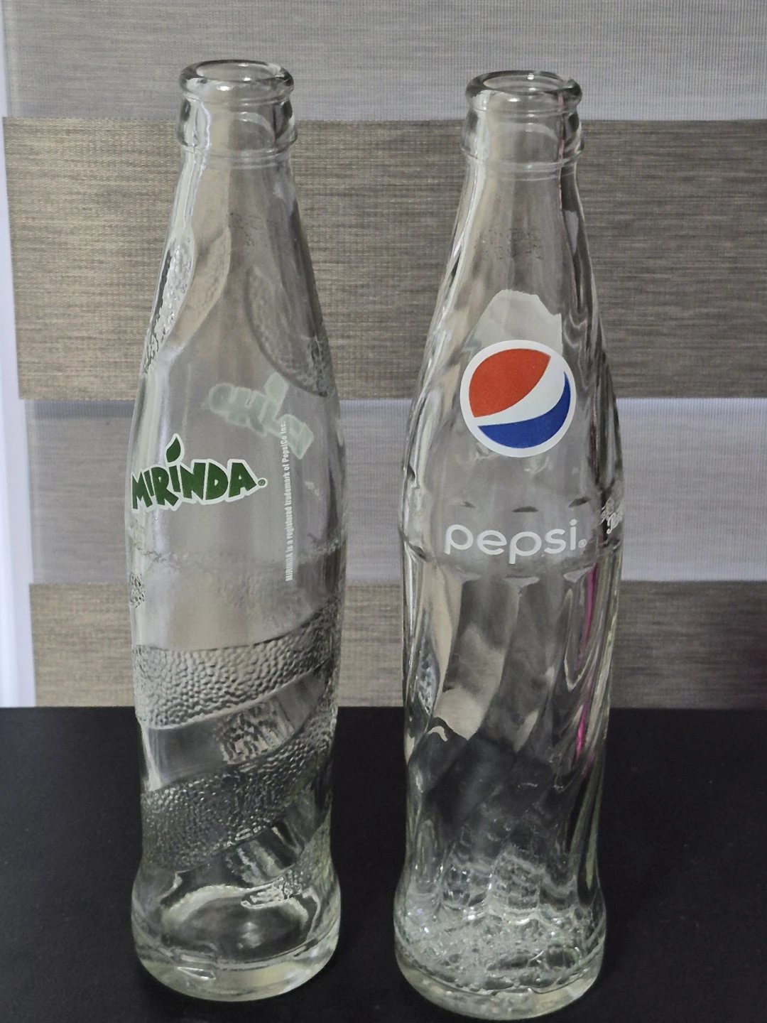 Pepsi and Mirinda Arabic  Glass Bottles - photo 5
