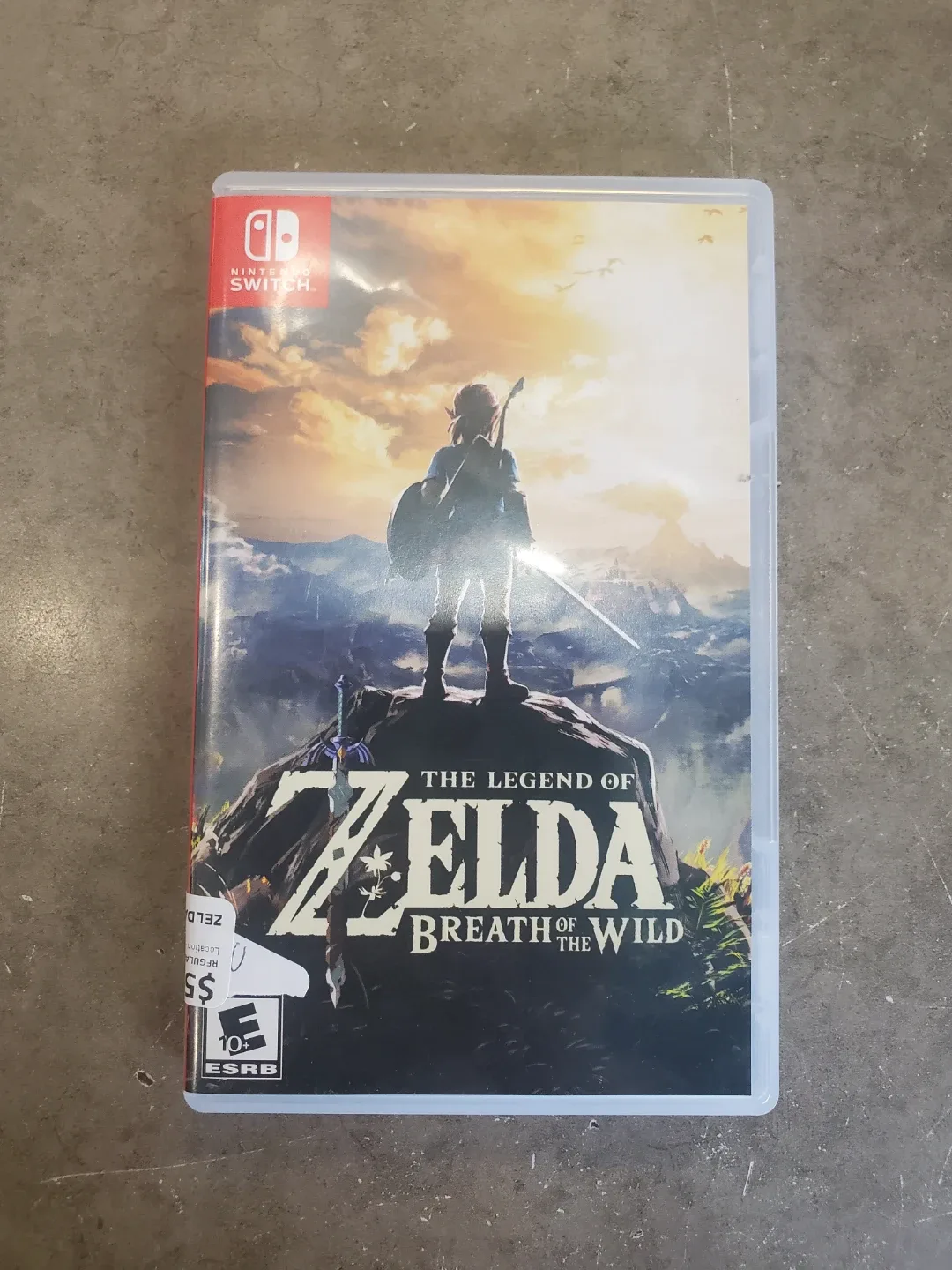 The Legend of Zelda: Breath of the Wild Nintendo Switch Game