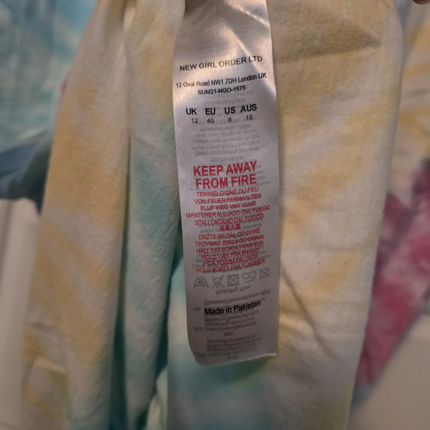 Sanriol Hello Kitty Tie Dye Tee Dress - photo 5
