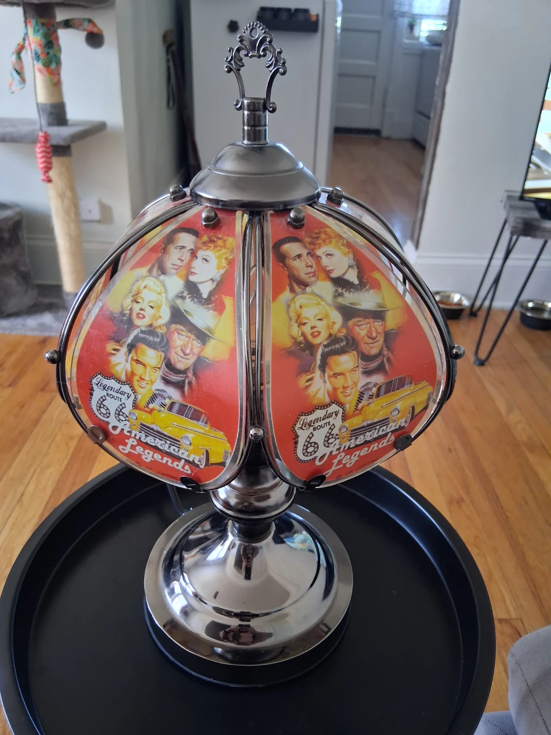 OK Lighting American Legends Route 66 Table Lamp