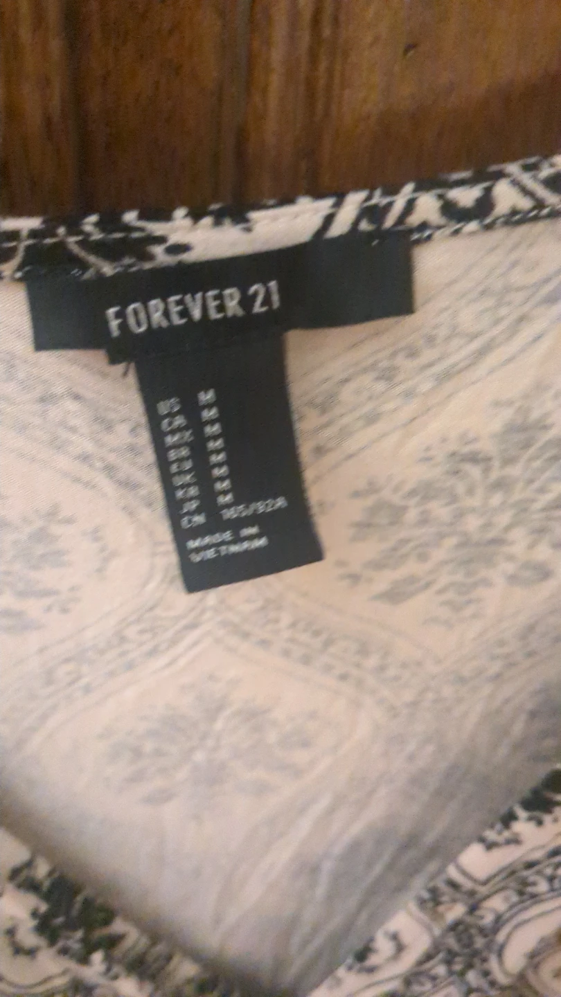 Forever 21 Printed Maxi Dress Size M - photo 2