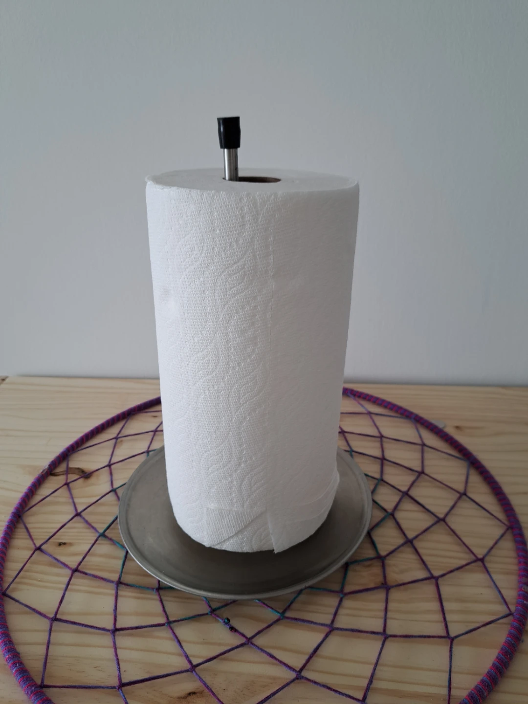 Final Touch Stainless Steel Paper Towel Holder - photo 5