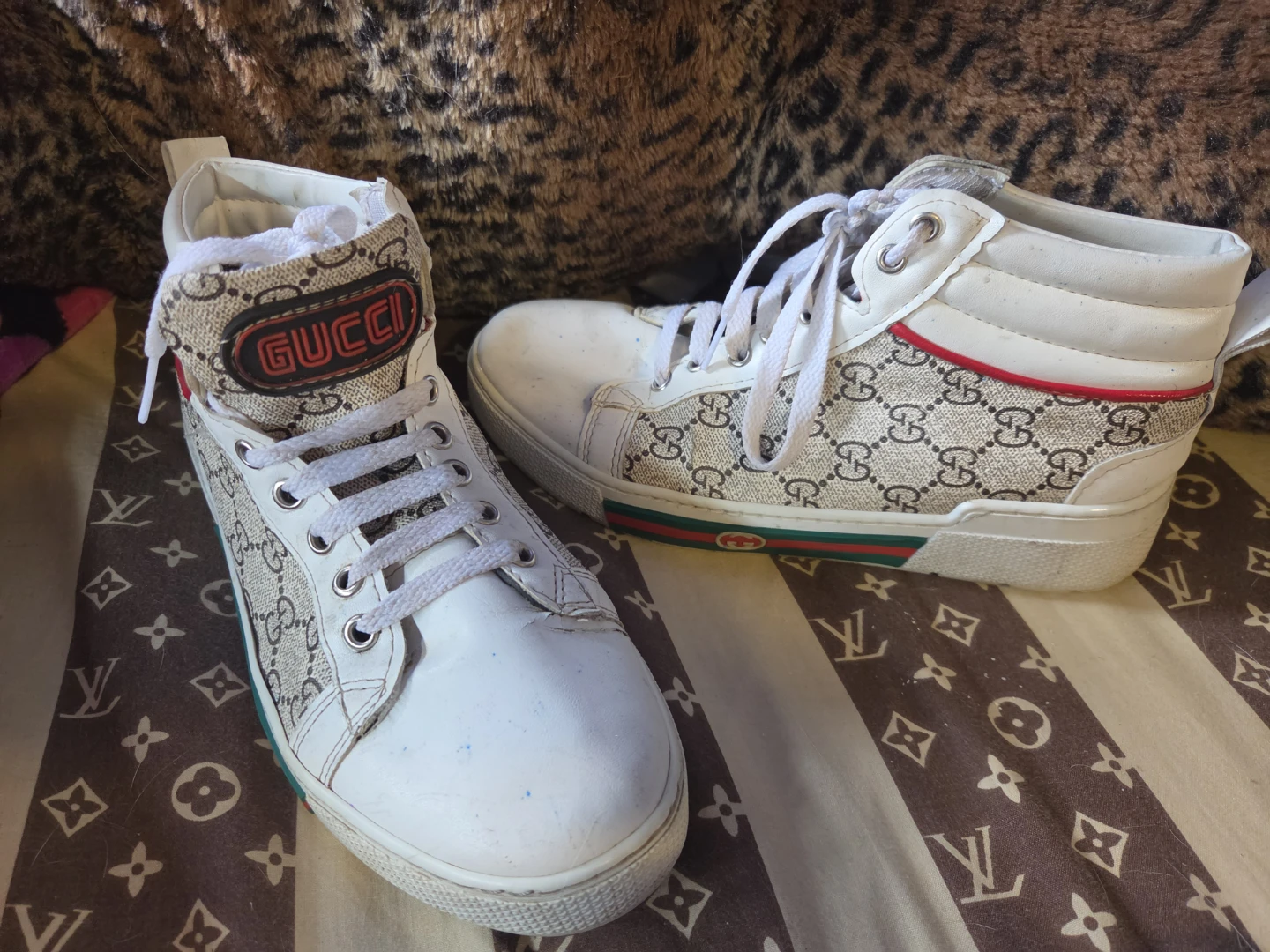 GUCCI high-top sneakers