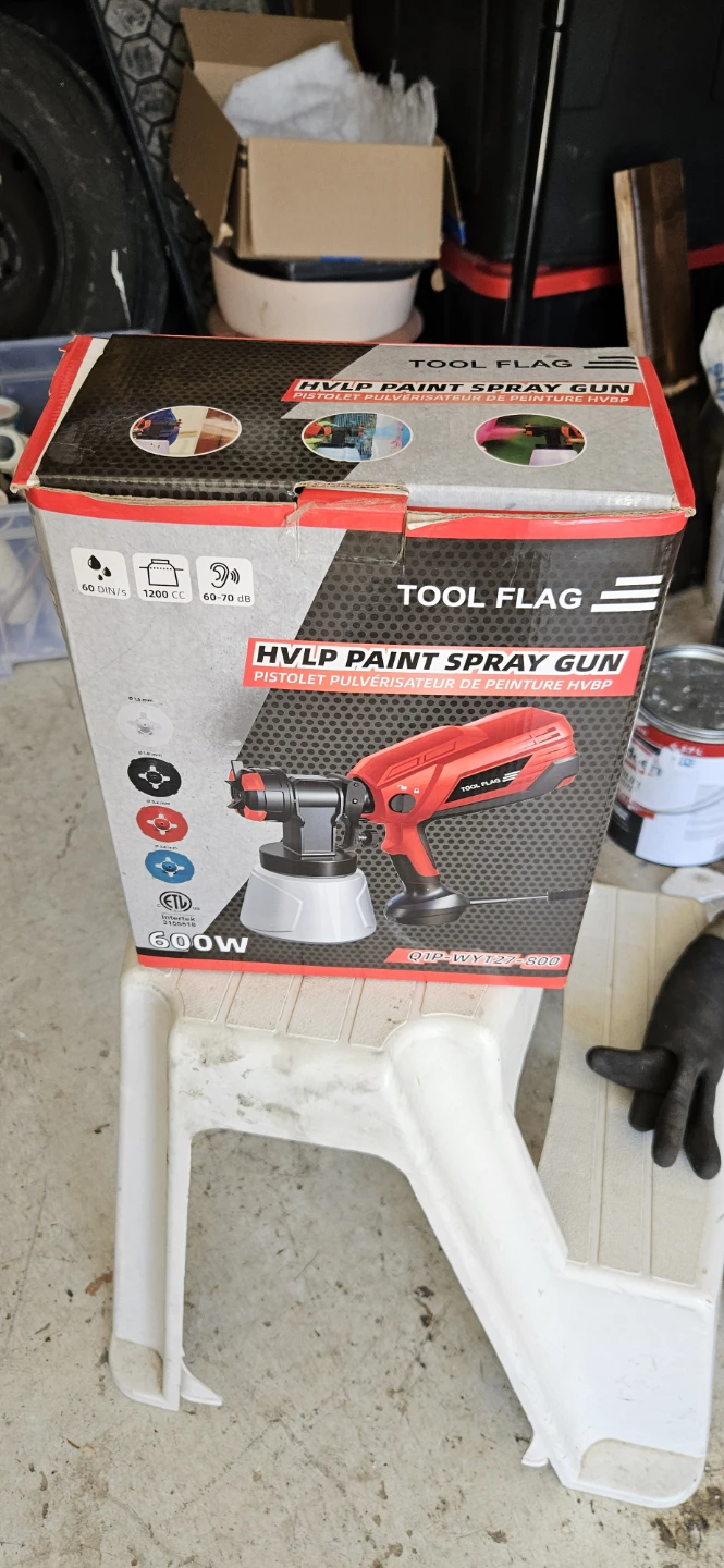TOOL FLAG HVLP Paint Spray Gun 600W - photo 2