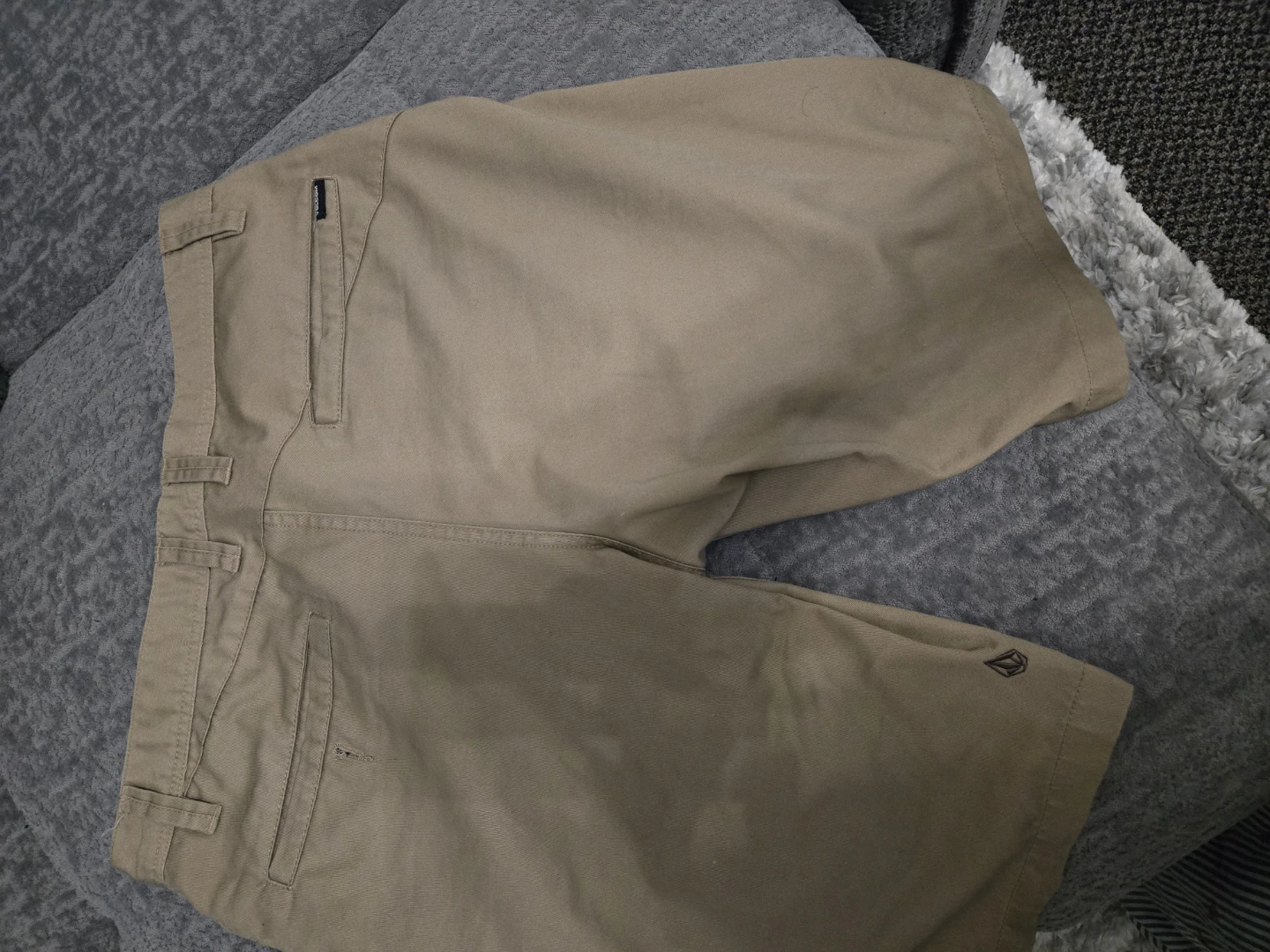 Volcom Khaki Chino Shorts Size 32 - photo 2