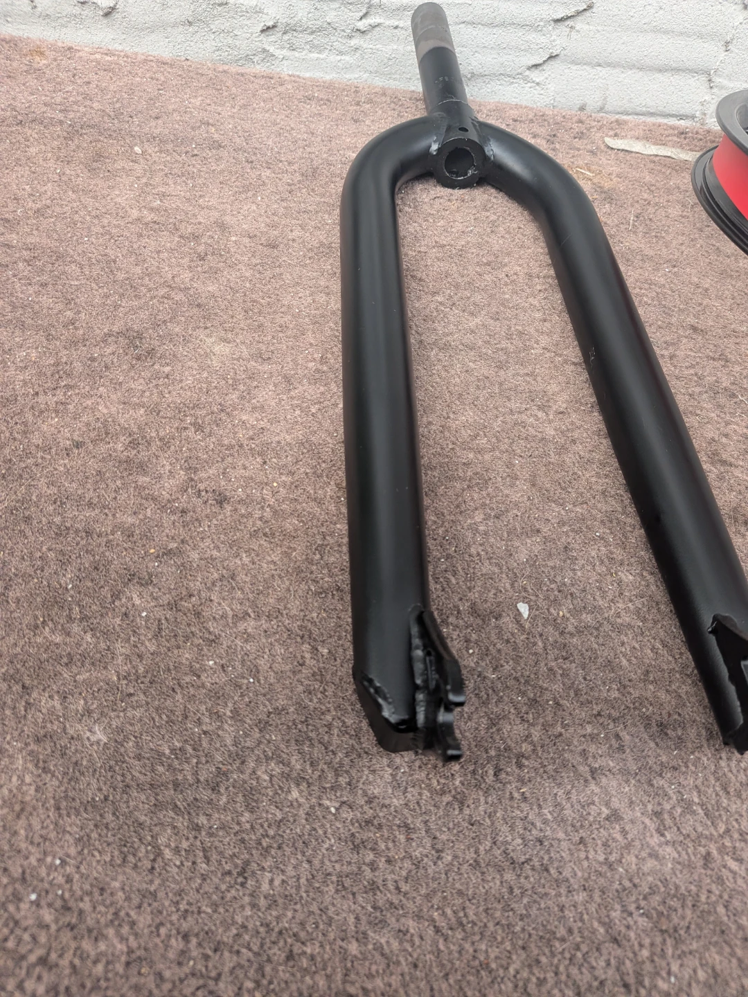 Outlaw black combat  elite front fork and rim blk - photo 2