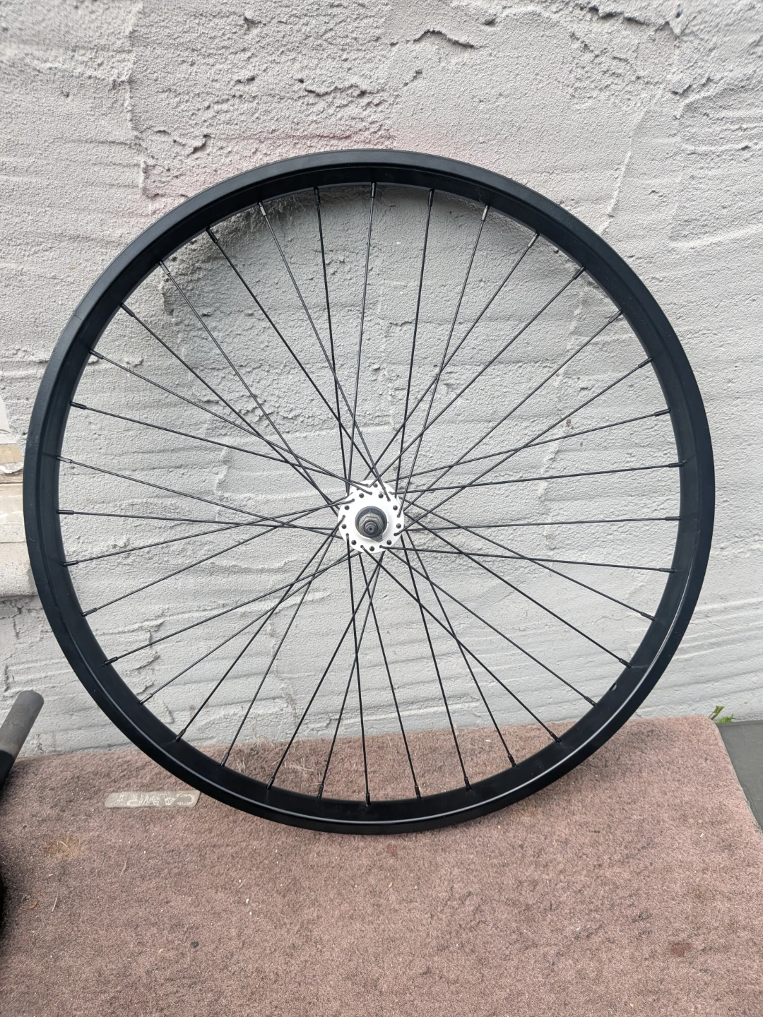 Outlaw black combat  elite front fork and rim blk - photo 4