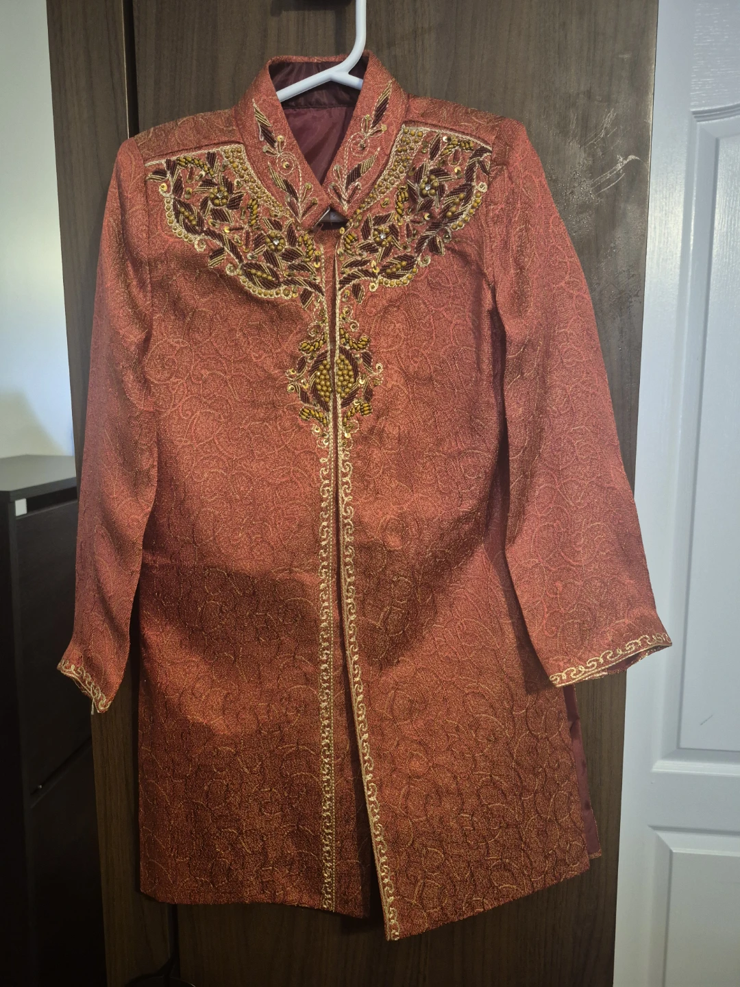 Men's Embroidered Sherwani Jacket