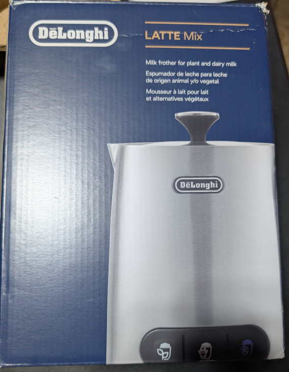 DeLonghi LATTE Mix Milk Frother