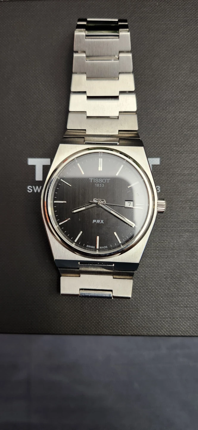 Tissot PRX Swiss Watches Since 1853 Black Dial Watch - photo 2