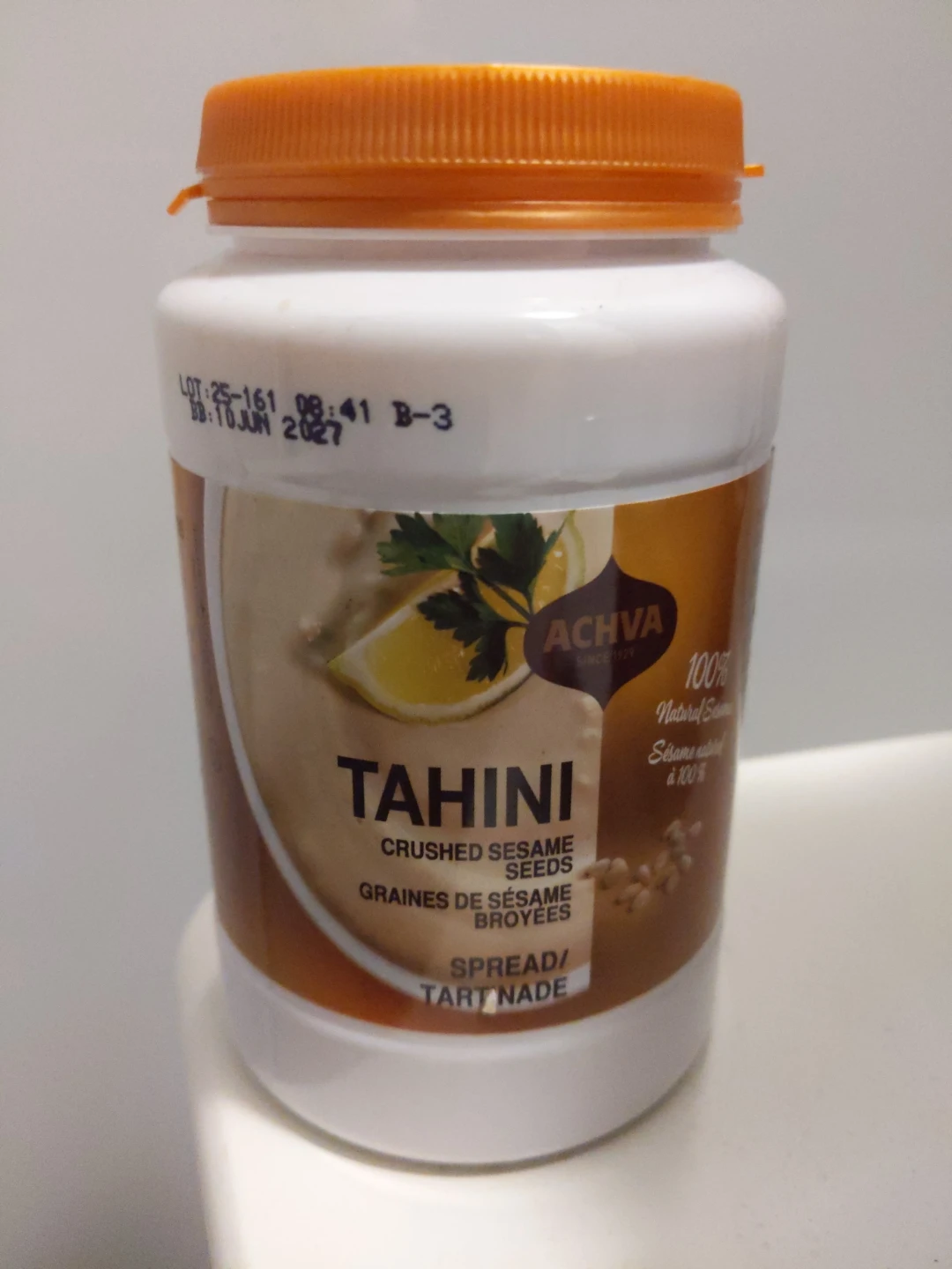 NEW $4 (ret. $8)  Tahini 500g