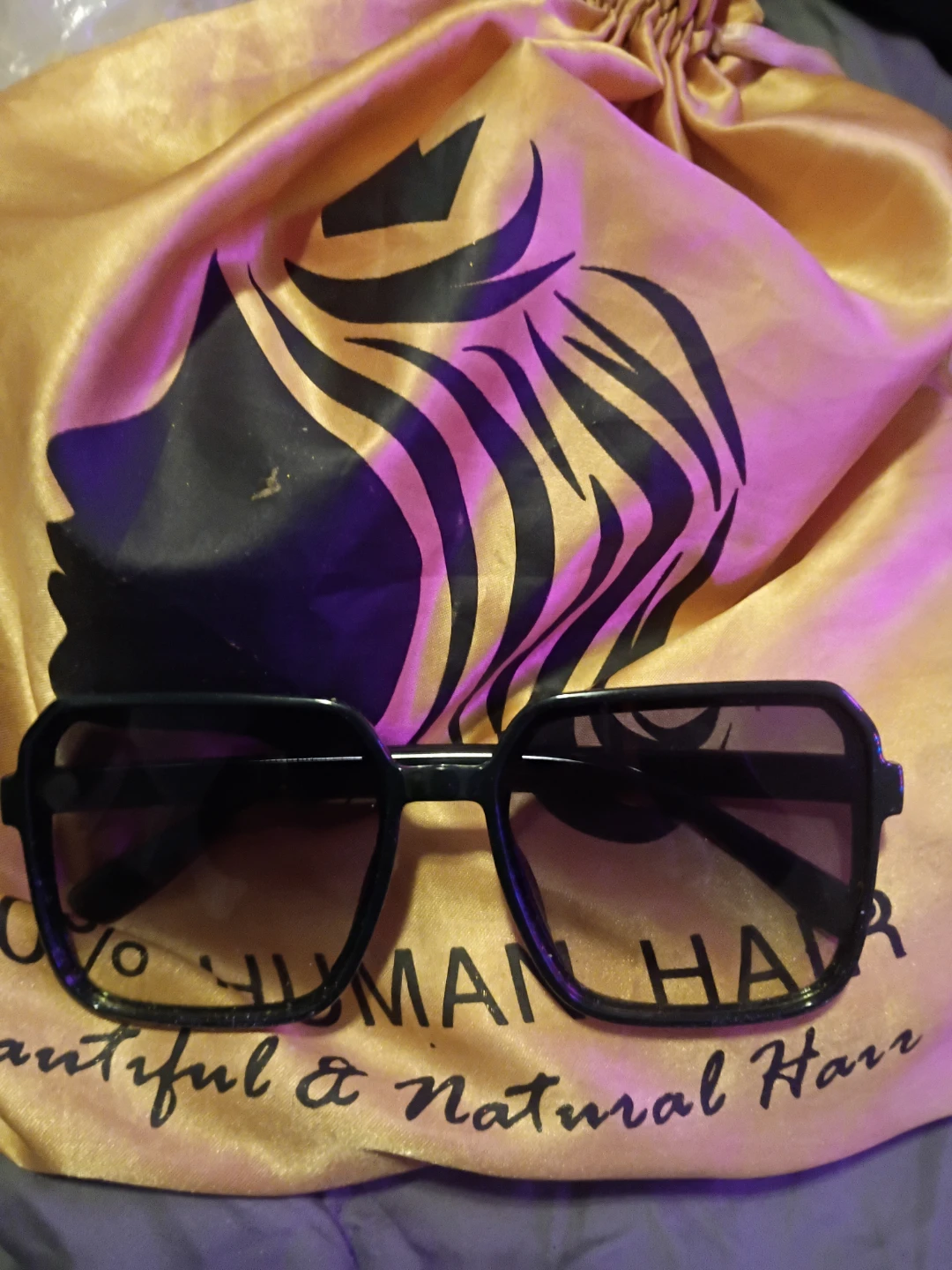 ⚽Black Square Frame Sunglasses
