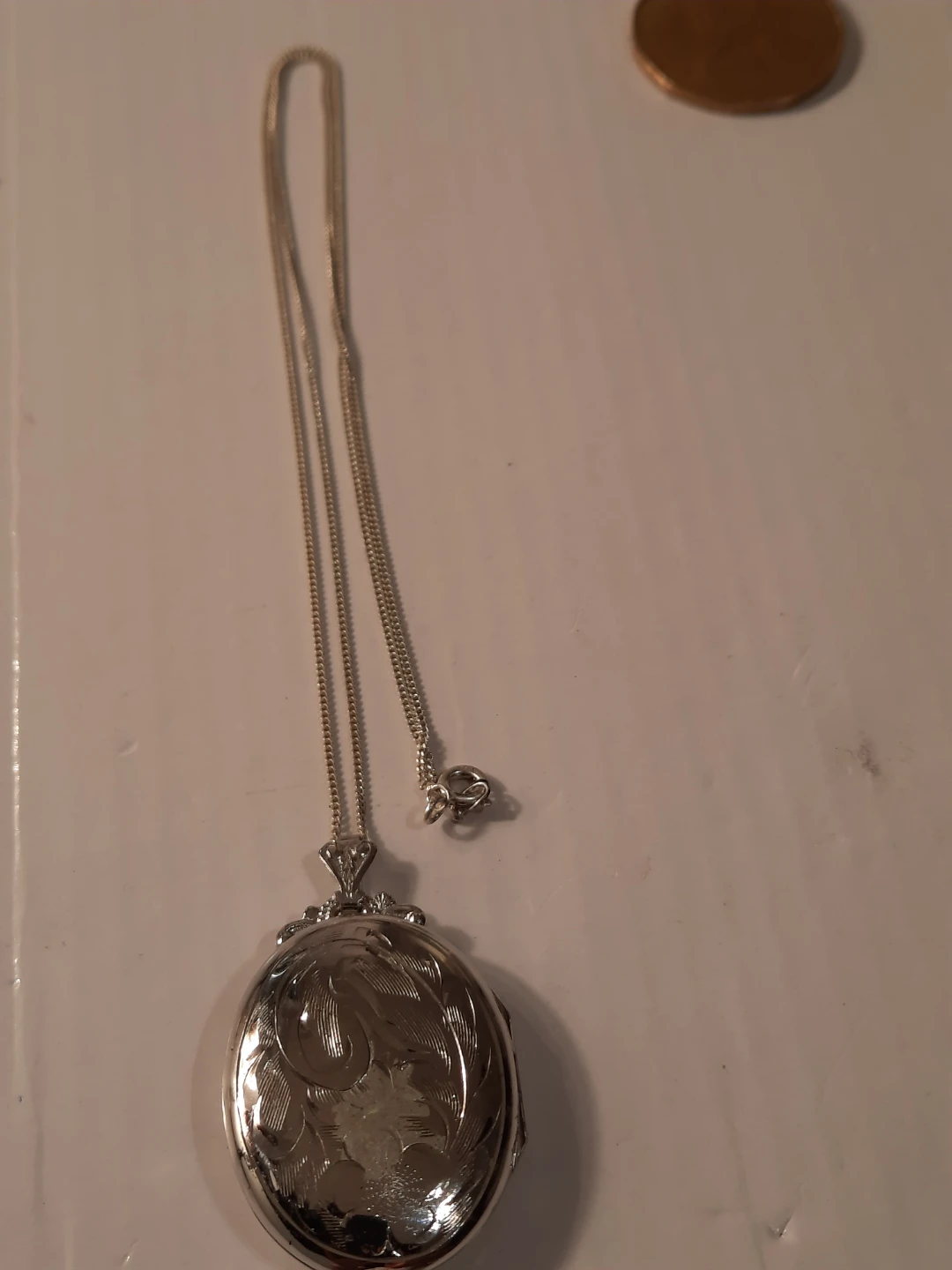 LADYE FAYRE Sterling Silver Locket Necklace - photo 5