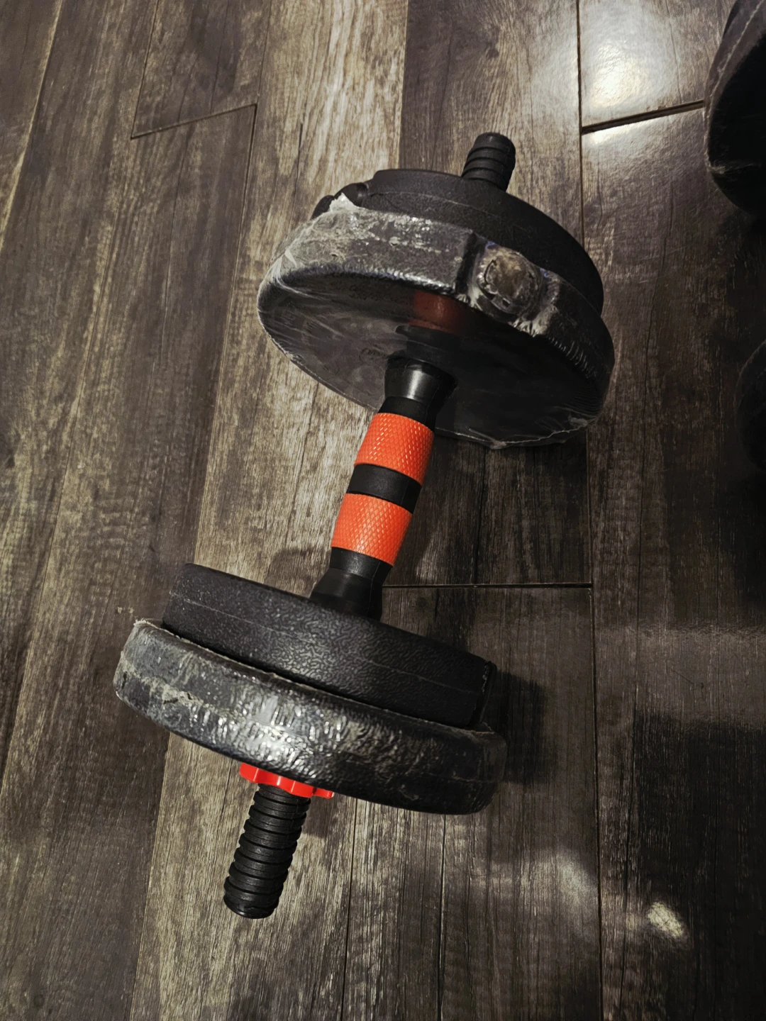 Adjustable Weight Bench with Dumbbells - photo 2