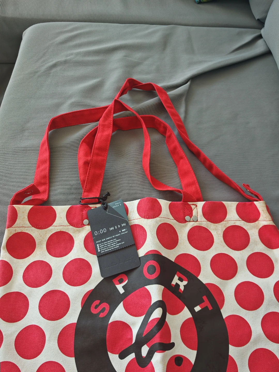 Agnes b. SPORT PARIS Tote Bag - Red Polka Dot - photo 5