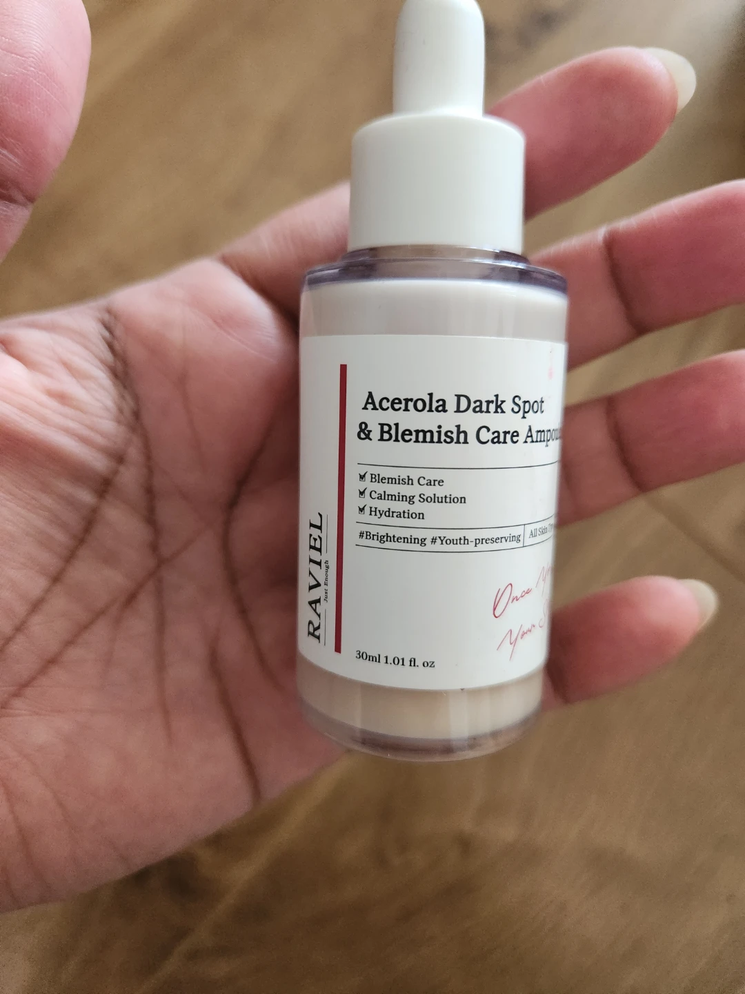 RAVIEL Acerola Dark Spot & Blemish Care Ampoule 30ml ⚽