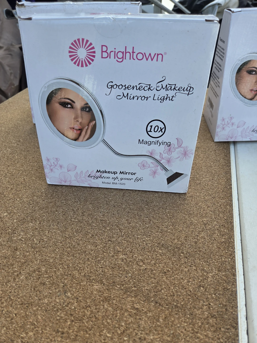 Brightown Gooseneck Makeup Mirror Light