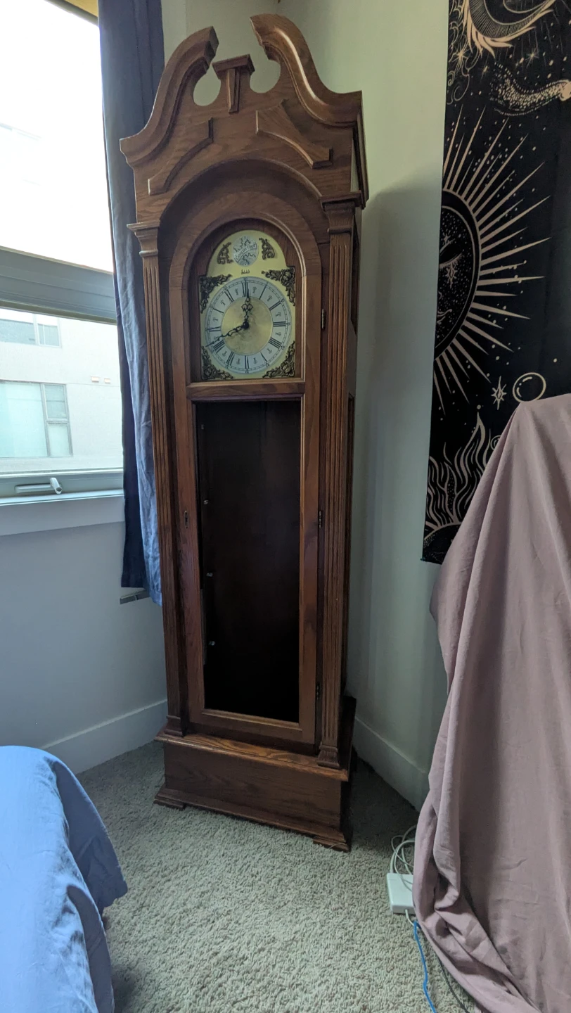 Hentschel's Waterloo Grandfather Clock