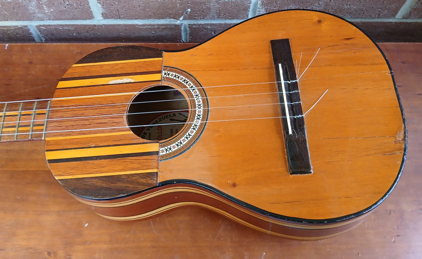 Vintage Venezuelan Cuatro Guitar - photo 2