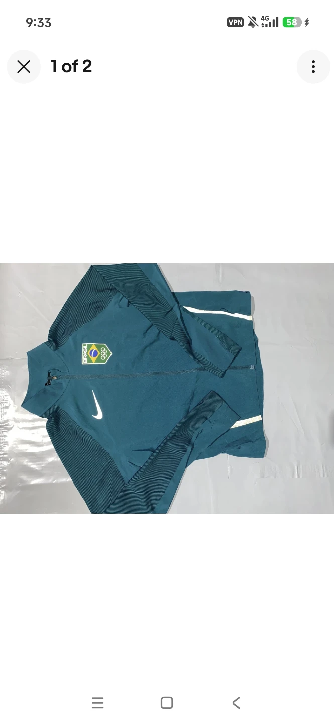 New Women's Brazil FIFA Nike Jackets size Small!