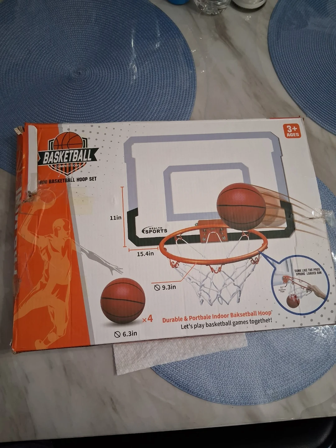 Mini Basketball Hoop Set