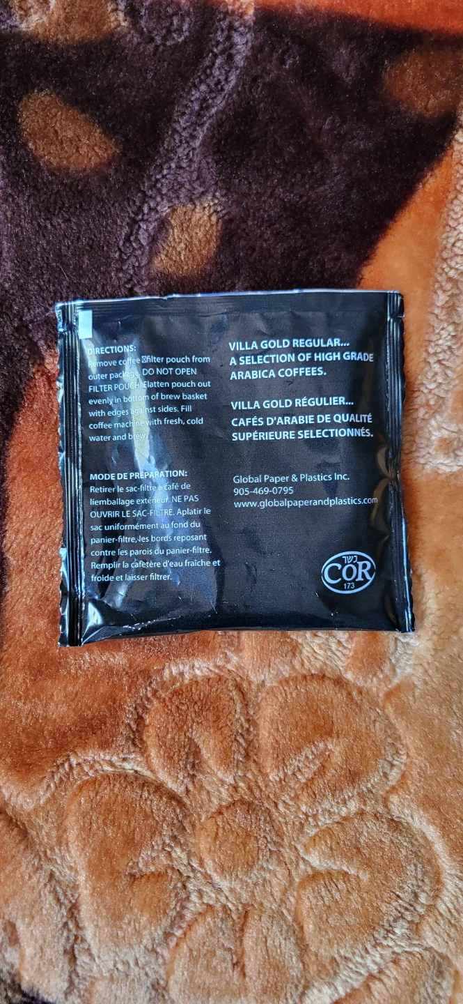 Villa Gold Regular Specialty Coffee Single Serve Pouch - photo 2
