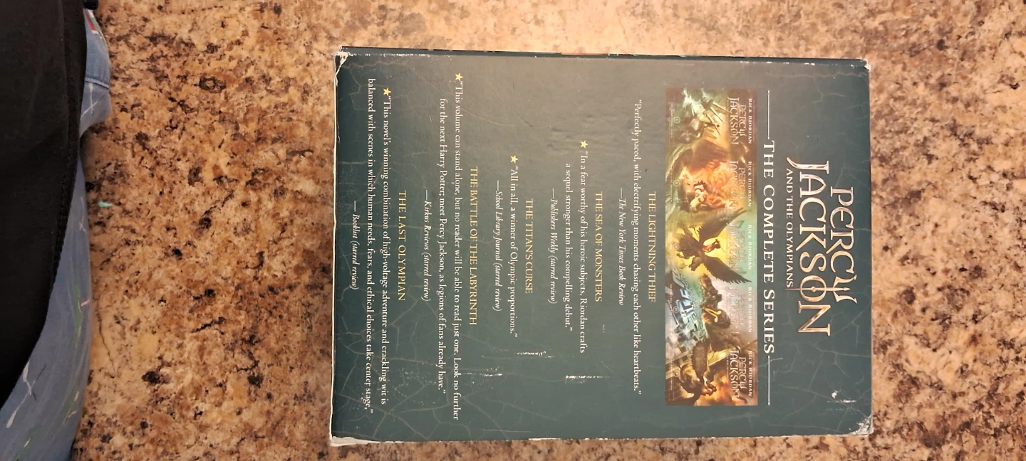 Percy Jackson & The Olympians Complete Series Box Set - photo 2