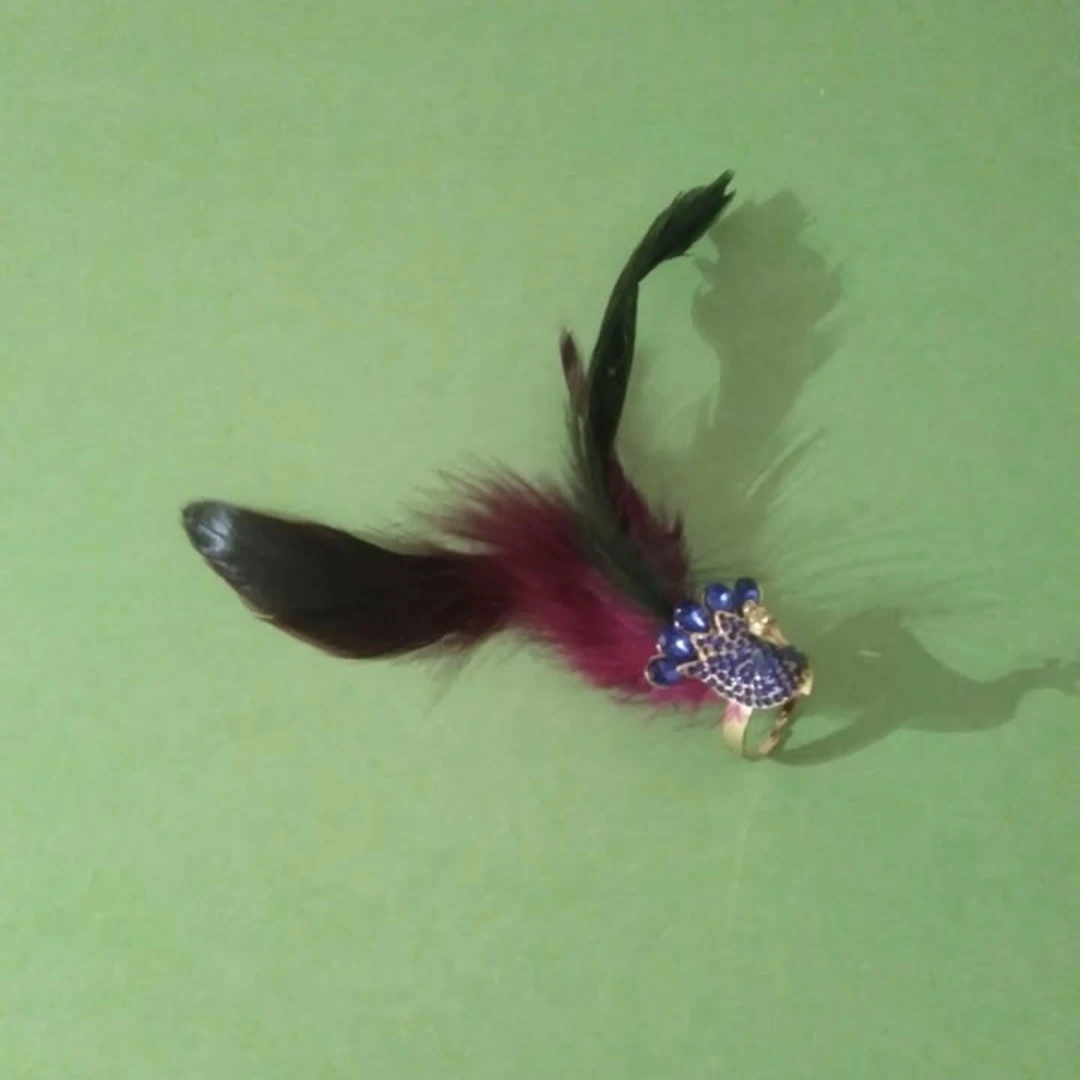 Beautiful Peacock Ring ⚽