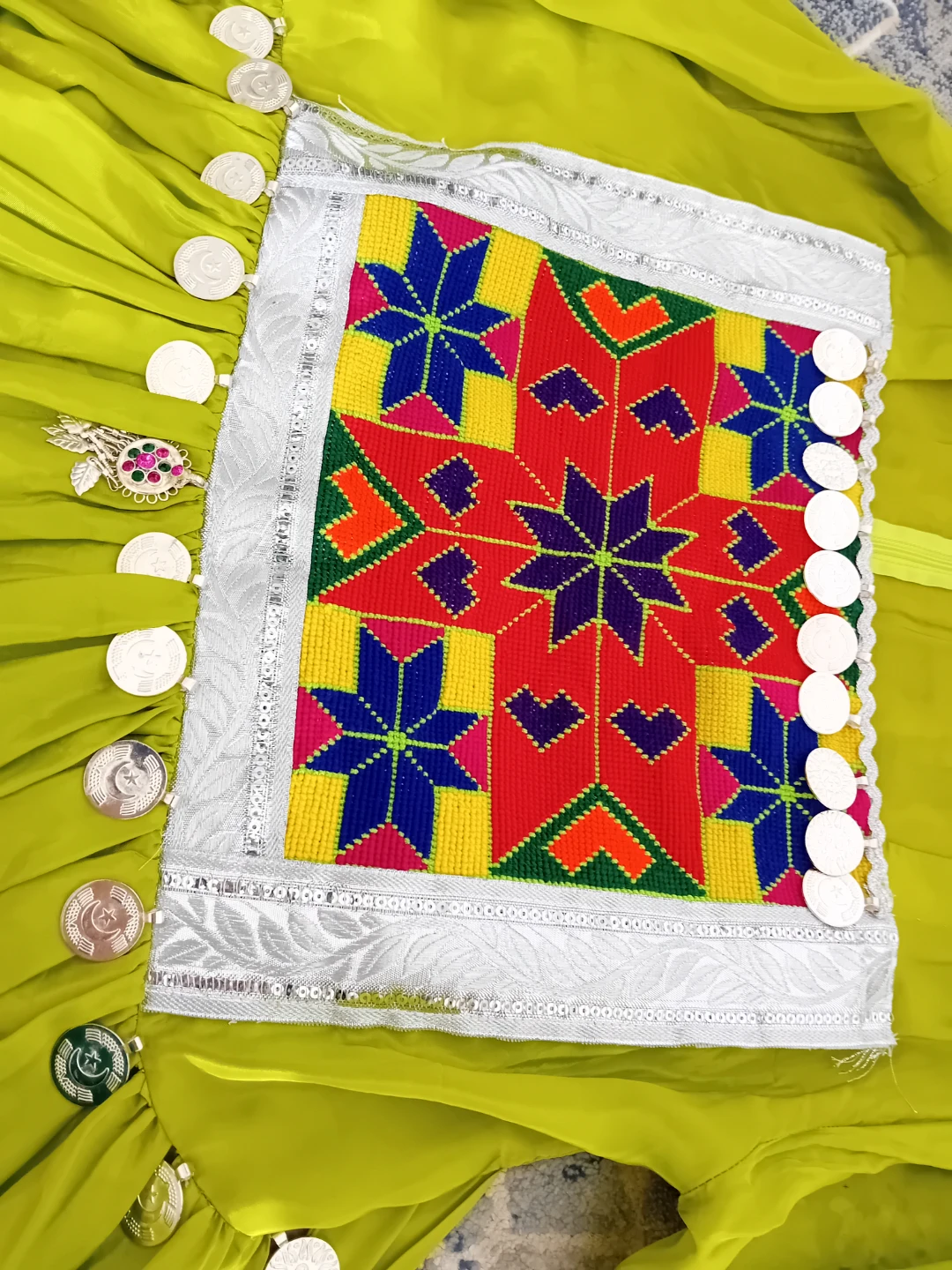 Embroidered Traditional Dress