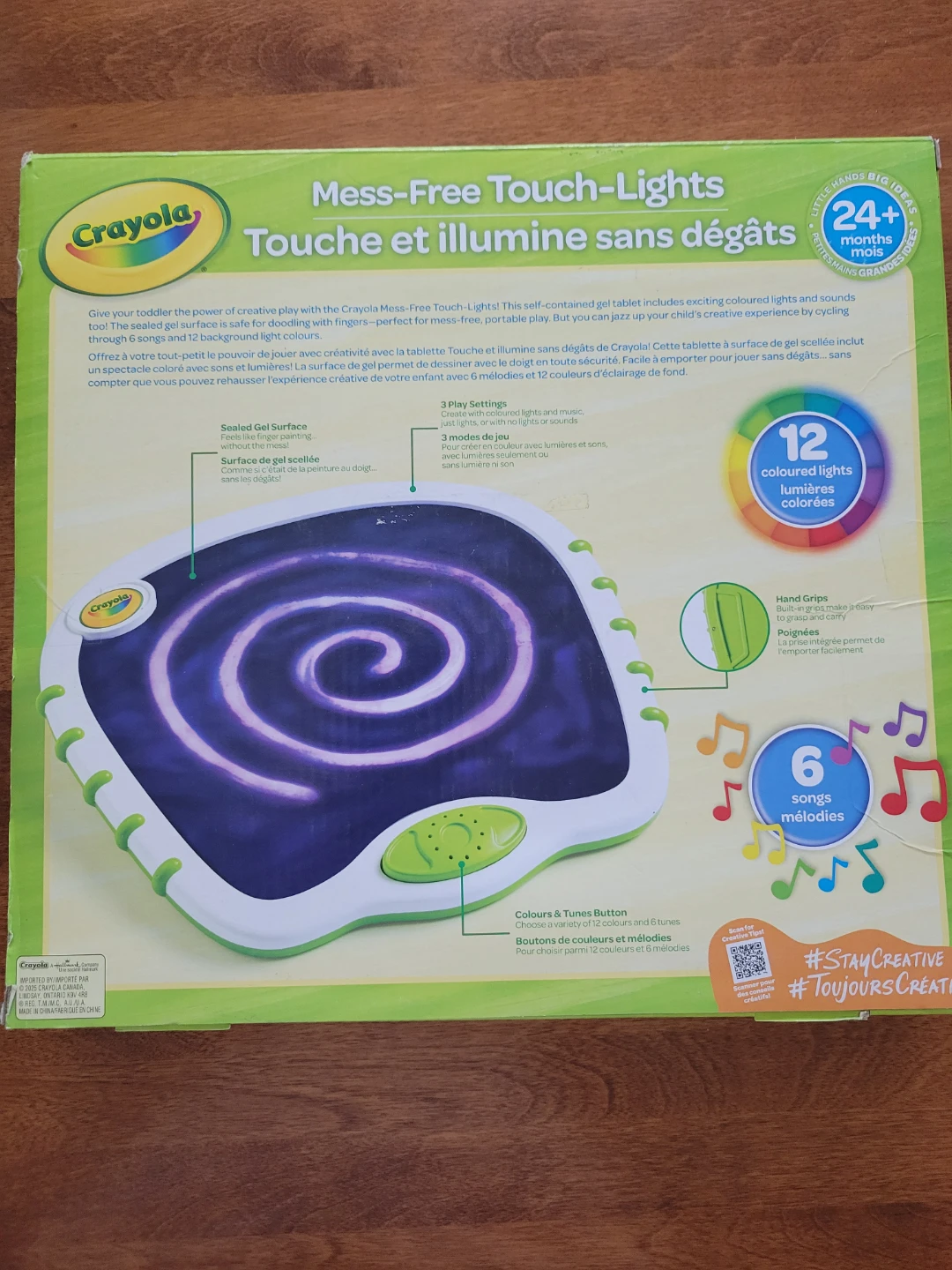 Crayola Mess-Free Touch-Lights Drawing Tablet - photo 2