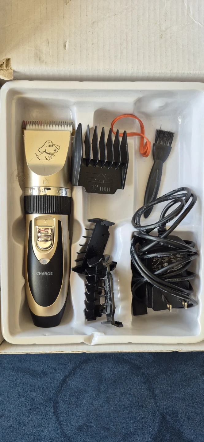 PROFESSIONAL RECHARGEABLE HAIR CLIPPER Pet Hair Trimmer - photo 3
