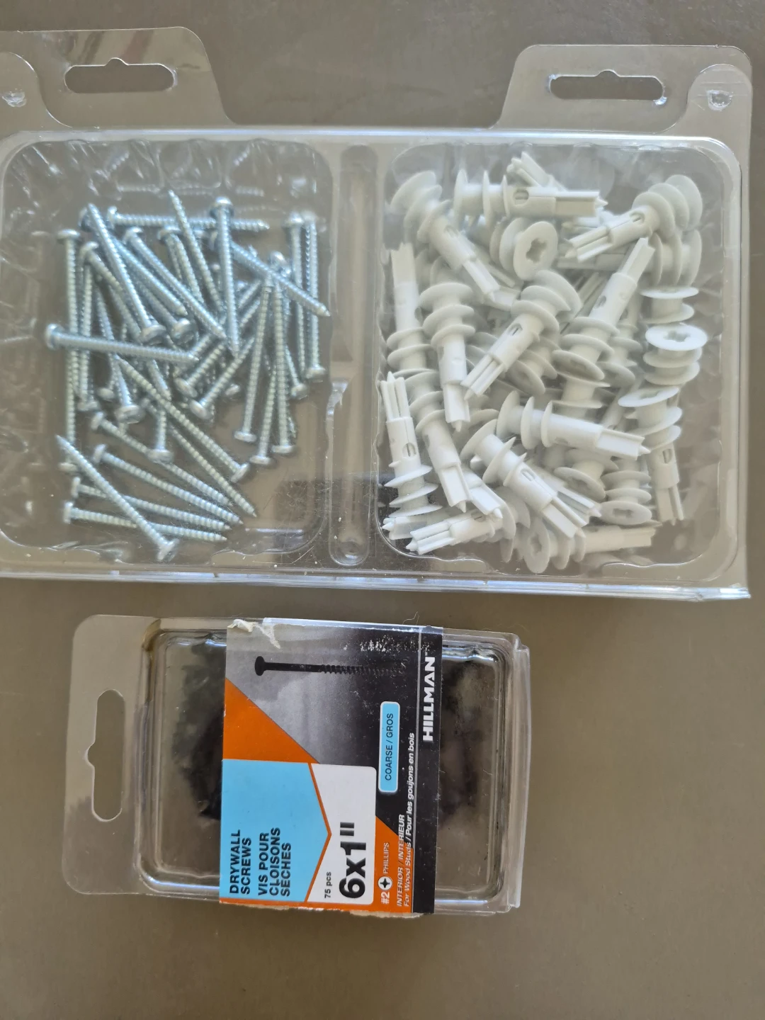 Hillman Drywall Screws & Anchors Set