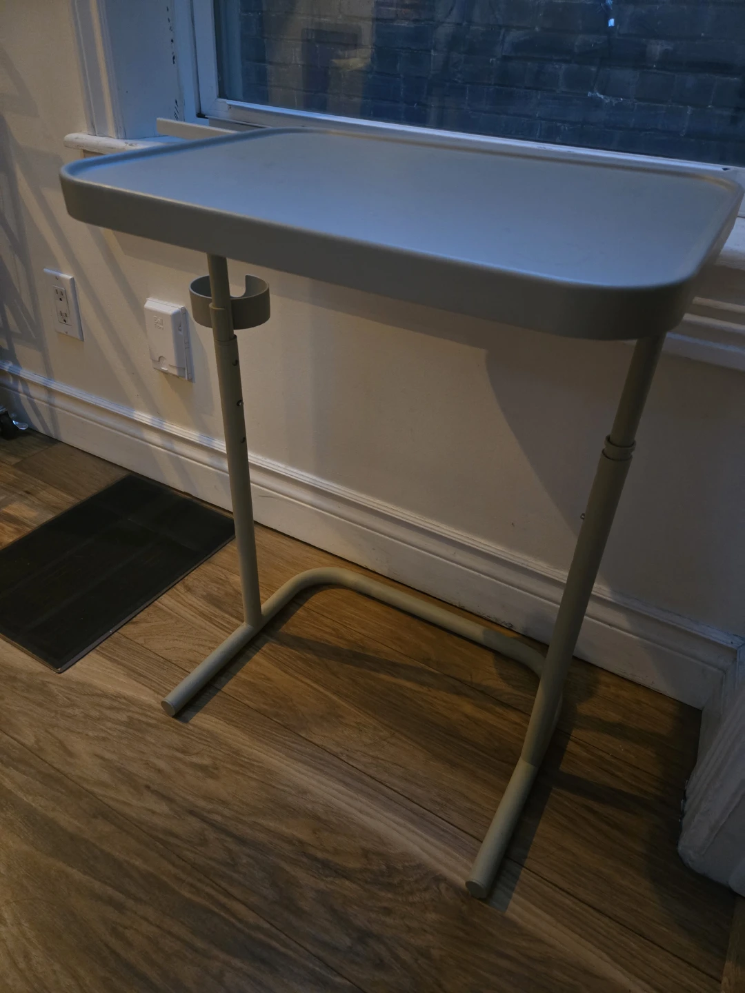 Ikea adjustable height laptop stand