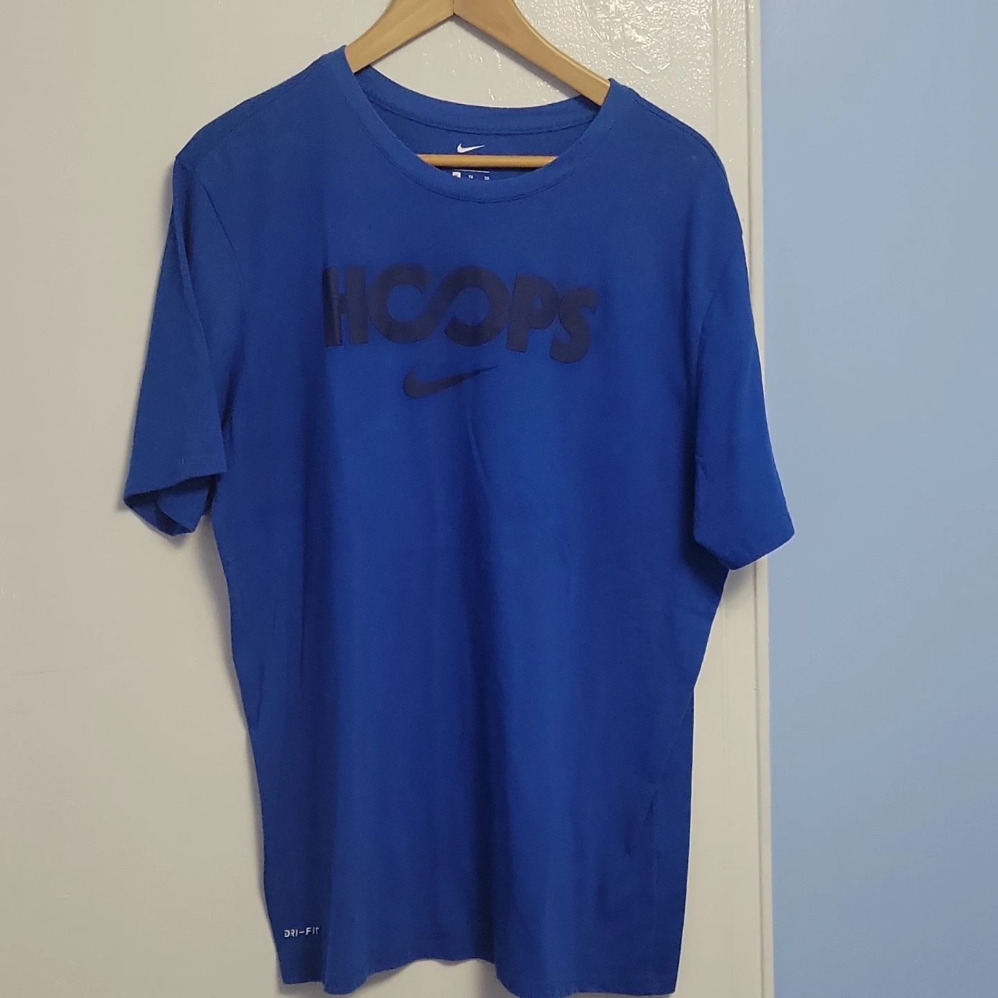 Nike Dri-FIT Hoops T-Shirt XL Blue - photo 2