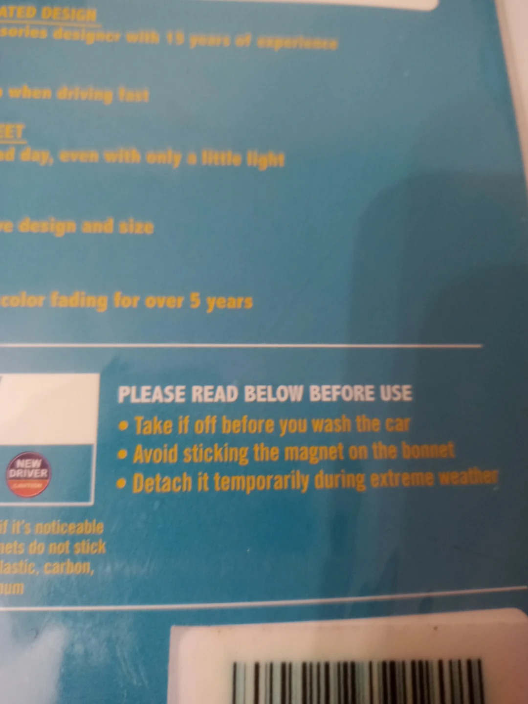 New Driver Car Magnets - New! - photo 4
