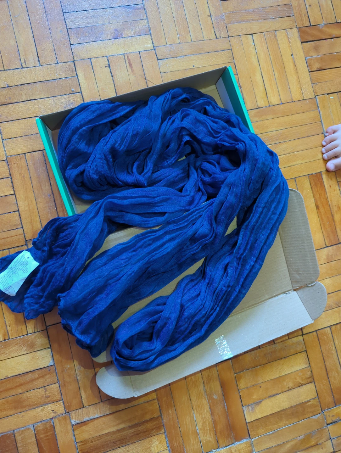 Blue Scarf