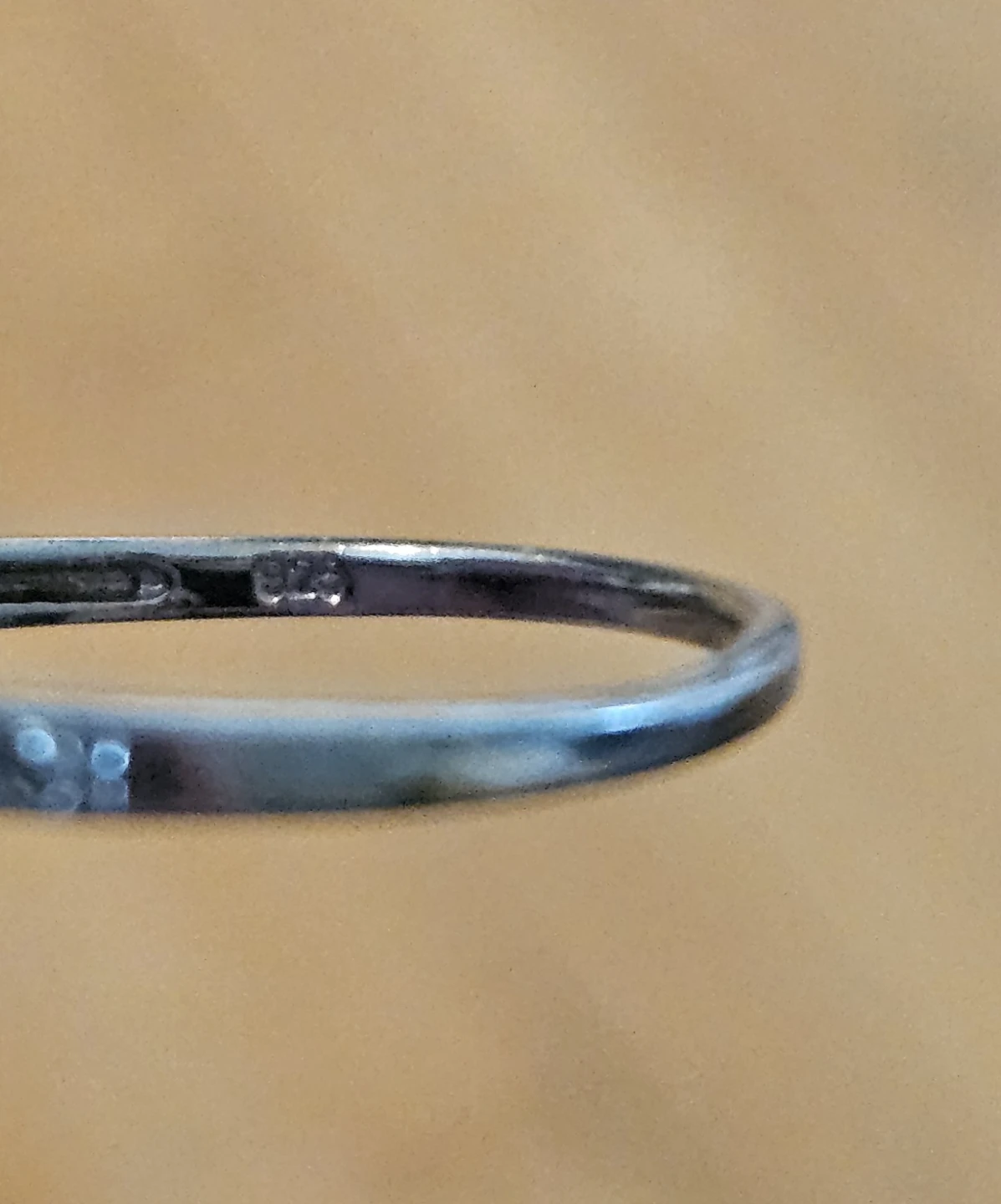 Sterling Silver Ring with Square Cut Stone - photo 3