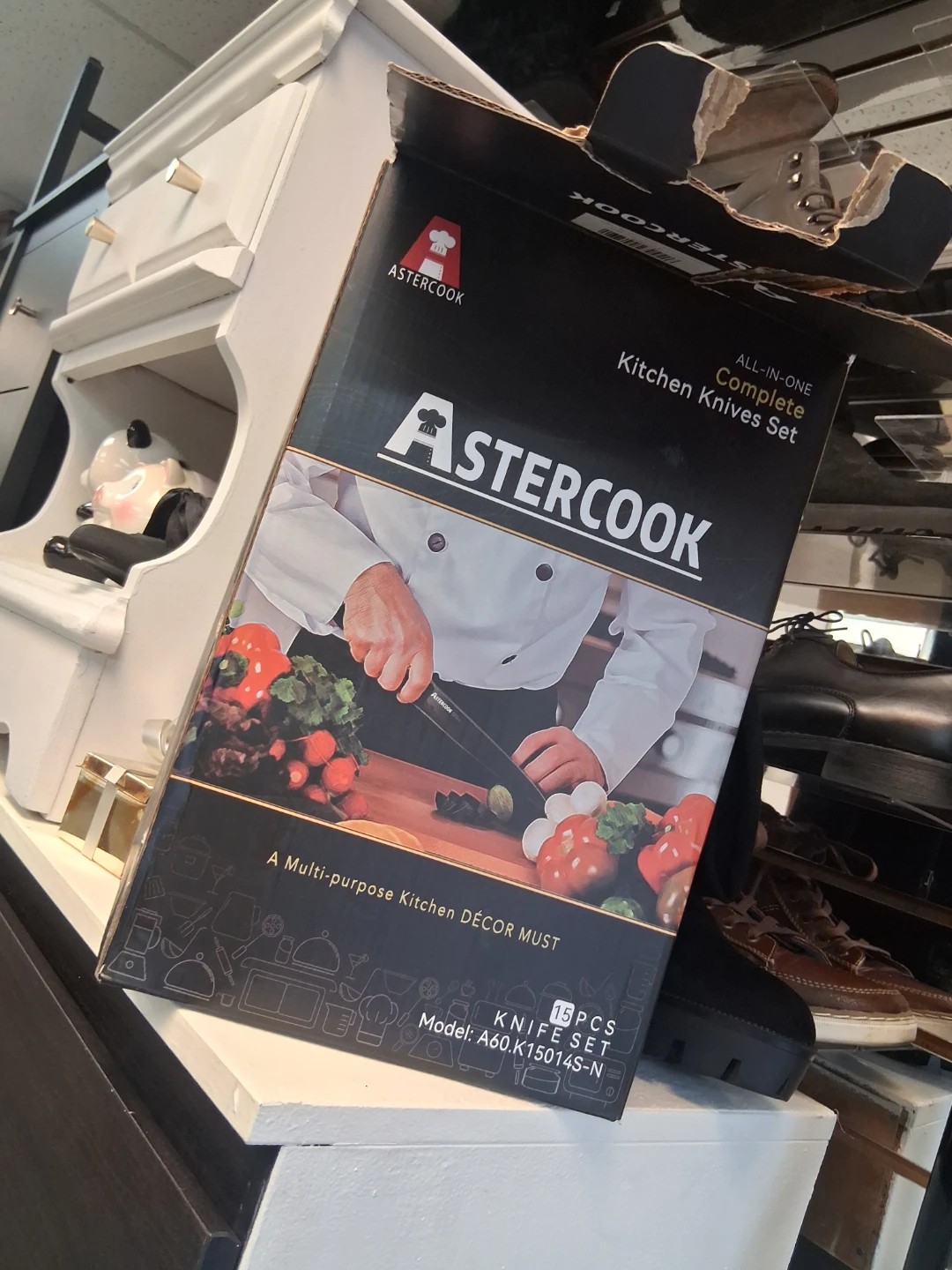 Atercook 15 Piece Kitchen Knife Set