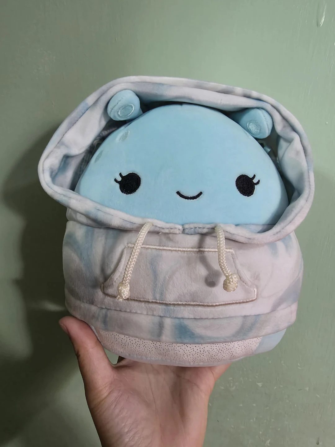 Squishmallows 8" Hoodie Natnat the Alien Plush ⚽️